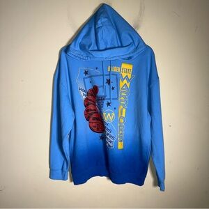 NBA GOLDEN STATE WARRIORS oversized streetwear hombre basketball hoodie XXL